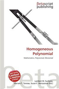 Homogeneous Polynomial