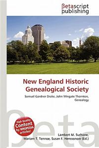 New England Historic Genealogical Society