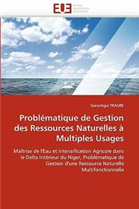 Probl�matique de Gestion Des Ressources Naturelles � Multiples Usages