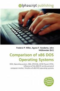 Comparison of X86 DOS Operating Systems