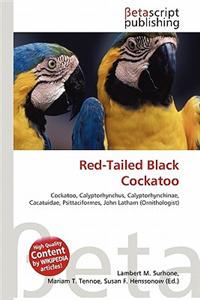 Red-Tailed Black Cockatoo