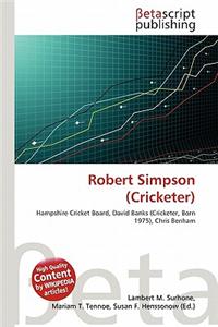 Robert Simpson (Cricketer)
