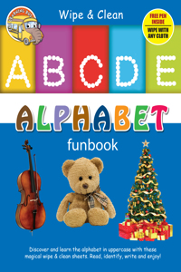 Wipe & Clean Alphabets Funbook