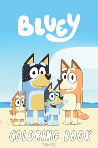 Bluey Coloring Book