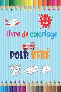 Livre de coloriage pour bébé 12-18 mois