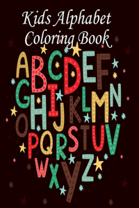 Kids Alphabet Coloring Book