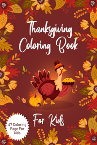 Thanksgiving Coloring Book For Kids