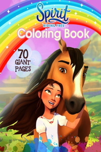 Spirit Riding Free Coloring Book