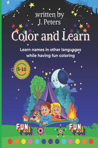 Color and learn