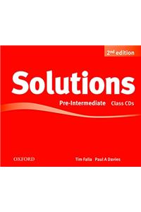 Solutions: Pre-Intermediate: Class Audio CDs (3 Discs)