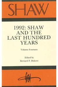 Shaw: The Annual of Bernard Shaw Studies, Vol. 14