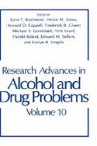 Research Advances in Alcohol and Drug Problems