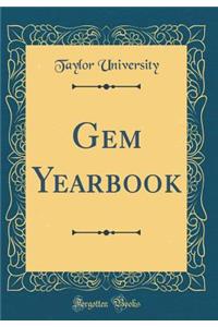 Gem Yearbook (Classic Reprint)