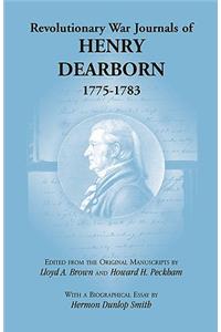 Revolutionary War Journals of Henry Dearborn, 1775-1783