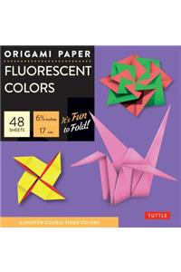 Origami Paper Fluorescent