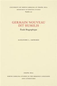 Germain Nouveau Dit Humilis
