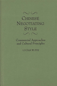 Chinese Negotiating Style
