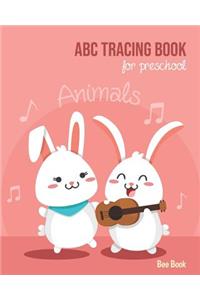 Animals ABC Tracing Book For Preschool