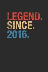 Legend Since 2016