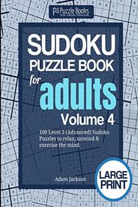Sudoku Puzzle Book For Adults