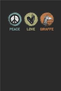 Peace Love Giraffe