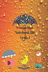 Composition Notebook for Grade 1
