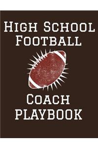 High School Football Coach Playbook