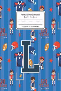 Primary Composition Notebook Grades K-2 Story Journal L