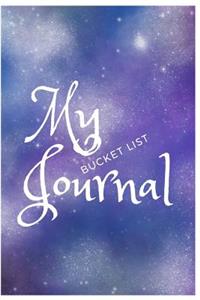 My Bucket List Journal