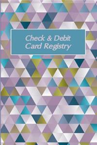 Check and Debit Card Registry
