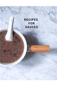 Recipes for Sauces