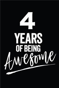 4 Years of Being Awesome