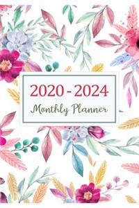 2020-2024 Monthly Planner