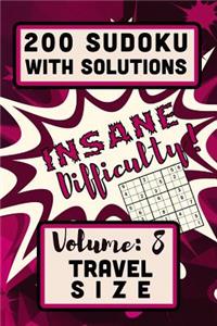200 Sudoku with Solutions - Insane Difficulty!