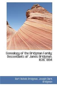 Genealogy of the Bridgman Family