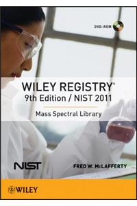 Wiley Registry of Mass Spectral Data, 9th Ed. with Nist 2011 Set