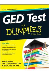 GED Test For Dummies