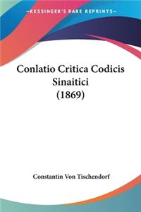 Conlatio Critica Codicis Sinaitici (1869)