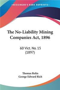 No-Liability Mining Companies Act, 1896