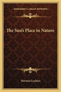 The Sun's Place in Nature