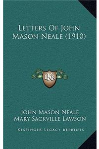 Letters of John Mason Neale (1910)