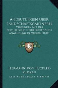 Andeutungen Uber Landschaftsgartnerei