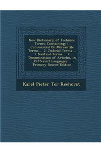 New Dictionary of Technical Terms