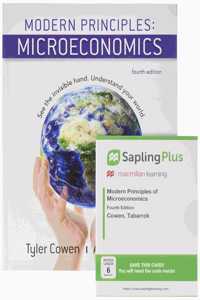 Modern Principles: Microeconomics 4e & Saplingplus for Modern Principles of Microeconomics 4e (Six Months Access)