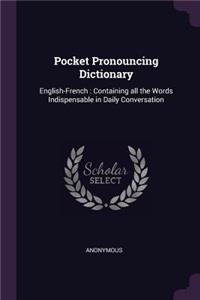 Pocket Pronouncing Dictionary