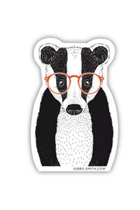 Book Badger Sticker