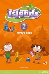 Islands 2 Pupils' Book + Pin Code and Grammar Booklet Pack (GREECE)