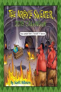 Argyle Sweater 2018 Wall Calendar