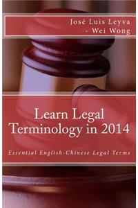 Learn Legal Terminology in 2014