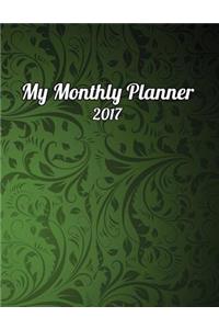 My Monthly Planner 2017